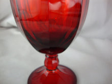 Load image into Gallery viewer, Vintage Ruby Red Glass Pedestal Compote Candy Dish with Lid

