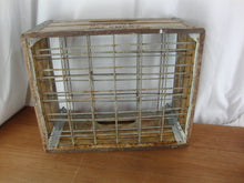 Load image into Gallery viewer, Vintage University of Georgia Creamery Wood Metal 30 Slot Half Pint Bottle Carry Crate

