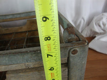Load image into Gallery viewer, Vintage University of Georgia Creamery Wood Metal 30 Slot Half Pint Bottle Carry Crate
