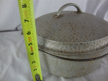 Load image into Gallery viewer, Vintage Wagner Ware Sidney O Hammered Aluminum Roaster Dutch Oven with Lid
