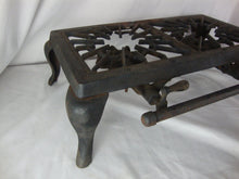 Load image into Gallery viewer, Vintage Quality Newark OH Cast Iron Camp Double Gas Burner REPAIRED
