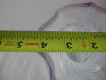 Load image into Gallery viewer, Vintage Fenton Purple Crest Spiral Optic Handpainted Small Vase
