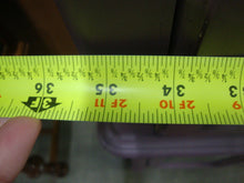 Load image into Gallery viewer, Vintage Painted Oak Beveled Glass China Display Lighted One Piece Cabinet
