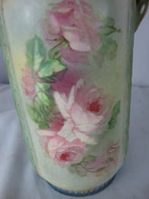Load image into Gallery viewer, Antique Austrian Porcelain Rose Floral Small Vase
