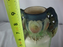 Load image into Gallery viewer, Antique Austrian Porcelain Rose Floral Small Vase
