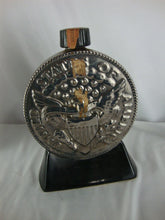 Load image into Gallery viewer, 1969 Ezra Brooks Heritage 1804 US Silver Dollar Replica Liquor Decanter Bottle *Empty
