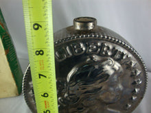 Load image into Gallery viewer, 1969 Ezra Brooks Heritage 1804 US Silver Dollar Replica Liquor Decanter Bottle *Empty

