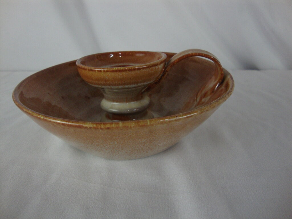 Vintage Nell Cole Graves Pottery Candleholder