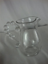 Load image into Gallery viewer, Vintage Imperial Glass Candlewick Pint Small Glass Pitcher
