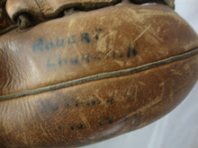 Load image into Gallery viewer, 1950&#39;s Nokona Ristankor 3 Finger Right Hander Leather Baseball Glove
