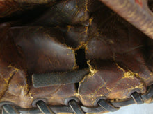 Load image into Gallery viewer, 1950&#39;s Nokona Ristankor 3 Finger Right Hander Leather Baseball Glove
