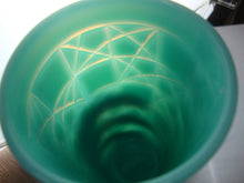 Load image into Gallery viewer, 1950s Fenton Unmarked Block and Star Turquoise Milk Glass Tumblers Set of 6

