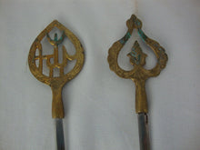 Load image into Gallery viewer, Vintage Turkish Stainless Steel Food Grill Skewers
