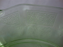 Load image into Gallery viewer, Vintage Anchor Hocking Princess Vaseline Glass Shallow Divided Dish with Handles
