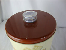 Load image into Gallery viewer, 1950s Krispy Kan Blue Magic Metal Cracker Canister Tin with Lid
