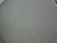 Load image into Gallery viewer, 1950s Krispy Kan Blue Magic Metal Cracker Canister Tin with Lid
