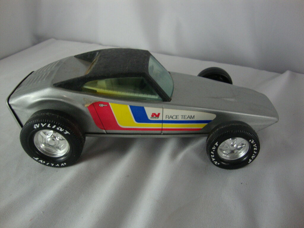 Vintage Nylint Pressed Steel Race Team Toy Car