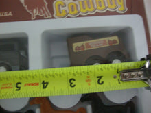 Load image into Gallery viewer, 1981 Tootsie Toy Rodeo Cowboy Die Cast Ranch Trucks Trailers with Horses NIB Set
