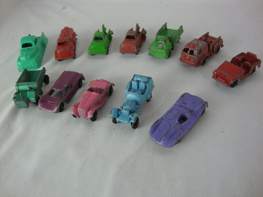 Vintage Tootsie Toy USA Die Cast Toy Cars Lot of 11