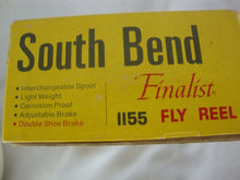 Load image into Gallery viewer, Vintage South Bend Finalist 1155 Fly Reel with Case and Box
