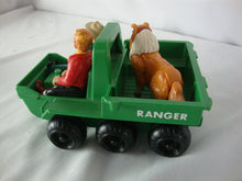 Load image into Gallery viewer, 1976 Fisher Price Adventure Wilderness Ranger Patrol Vehicle with Figures
