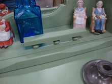 Load image into Gallery viewer, Vintage Custom Painted 7 Drawer Dresser with Removable Mirror with Shelves
