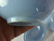 Load image into Gallery viewer, Vintage Homer Laughlin Skytone Blue/Cream Creamer and Sugar Set
