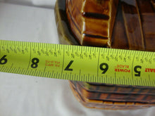 Load image into Gallery viewer, Vintage Mccoy Wish I Had a Cookie Ceramic Wishing Well Cookie Jar with Lid
