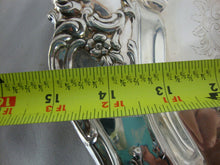 Load image into Gallery viewer, Vintage Towle Old Master Roses #4028 Silverplate Serving Tray
