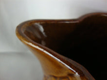 Load image into Gallery viewer, Vintage Unmarked McCoy Brown Barrel Pitcher with 4 Mugs Set

