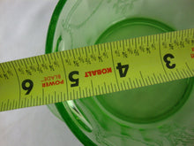 Load image into Gallery viewer, Vintage Anchor Hocking Cameo Ballerina Vaseline Glass Ice Tub Bowl
