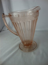 Load image into Gallery viewer, Vintage Jeanette Glass Adam Pink Depression Glass Beverage Pitcher
