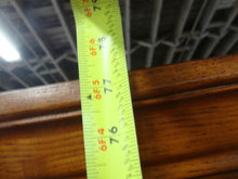 Load image into Gallery viewer, Pulaski Furniture Oak Slide Front 5 Shelf Curio Display Cabinet with Lock/Key
