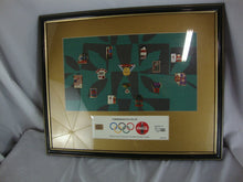 Load image into Gallery viewer, 1996 Coca Cola Olympics Piggy Wiggly 246/600 Commemorative Pin Set Framed
