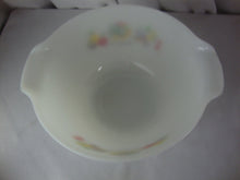 Load image into Gallery viewer, Vintage Anchor Hocking FireKing Chanticleer Rooster Fruit Cinderella Mixing Bowl
