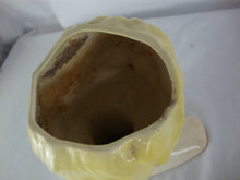 Load image into Gallery viewer, Vintage Unmarked Blonde Hair Red Lips Ceramic Large Head Vase
