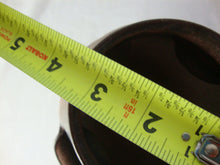 Load image into Gallery viewer, Vintage Pottery Brown Pink Speckled Strawberry Pot Planter
