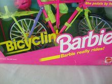 Load image into Gallery viewer, 1993 Mattel Bicyclin' Barbie Collector Barbie NIB
