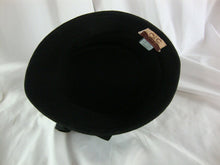 Load image into Gallery viewer, Womens' CC Exclusives Black Wool Flapper Winter Hat
