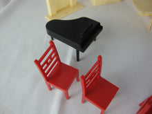 Load image into Gallery viewer, 1950's Plastic Dollhouse Miniature Furniture 26 Piece Lot
