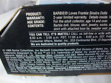 Load image into Gallery viewer, 999 Mattel Barbie Loves Frankie Sinatra Collector Dolls NIB
