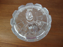 Load image into Gallery viewer, Vintage St George Lead Crystal Biscuit Barrel with Lid

