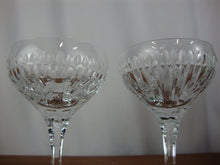 Load image into Gallery viewer, Vintage Atlantis Setubal Cut Crystal Champagne Glasses Set of 2
