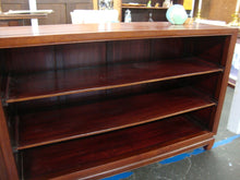 Load image into Gallery viewer, Vintage Asian Style Dark Wood Console TV Stand Table
