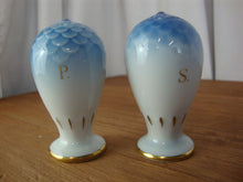 Load image into Gallery viewer, Vintage Bing Grondahl Blue White Seagull Salt Pepper Shaker Set
