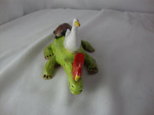 Load image into Gallery viewer, Lynn Bailey Folk Art Pottery Alligator Turtle Duck Carnival Animal Stack
