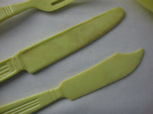 Load image into Gallery viewer, Vintage Gothamware USA Plastic Kids Toy Utensil Teacup Saucer Set
