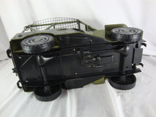 Load image into Gallery viewer, MC Toy Plastic GI Joe Style Military Green XLarge 10" Tall Military Jeep
