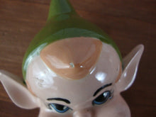 Load image into Gallery viewer, Vintage Pixie Head Ceramic One Slot Ashtray
