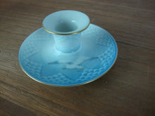 Load image into Gallery viewer, Vintage Bing Grondahl Blue White Seagull Single Candleholder

